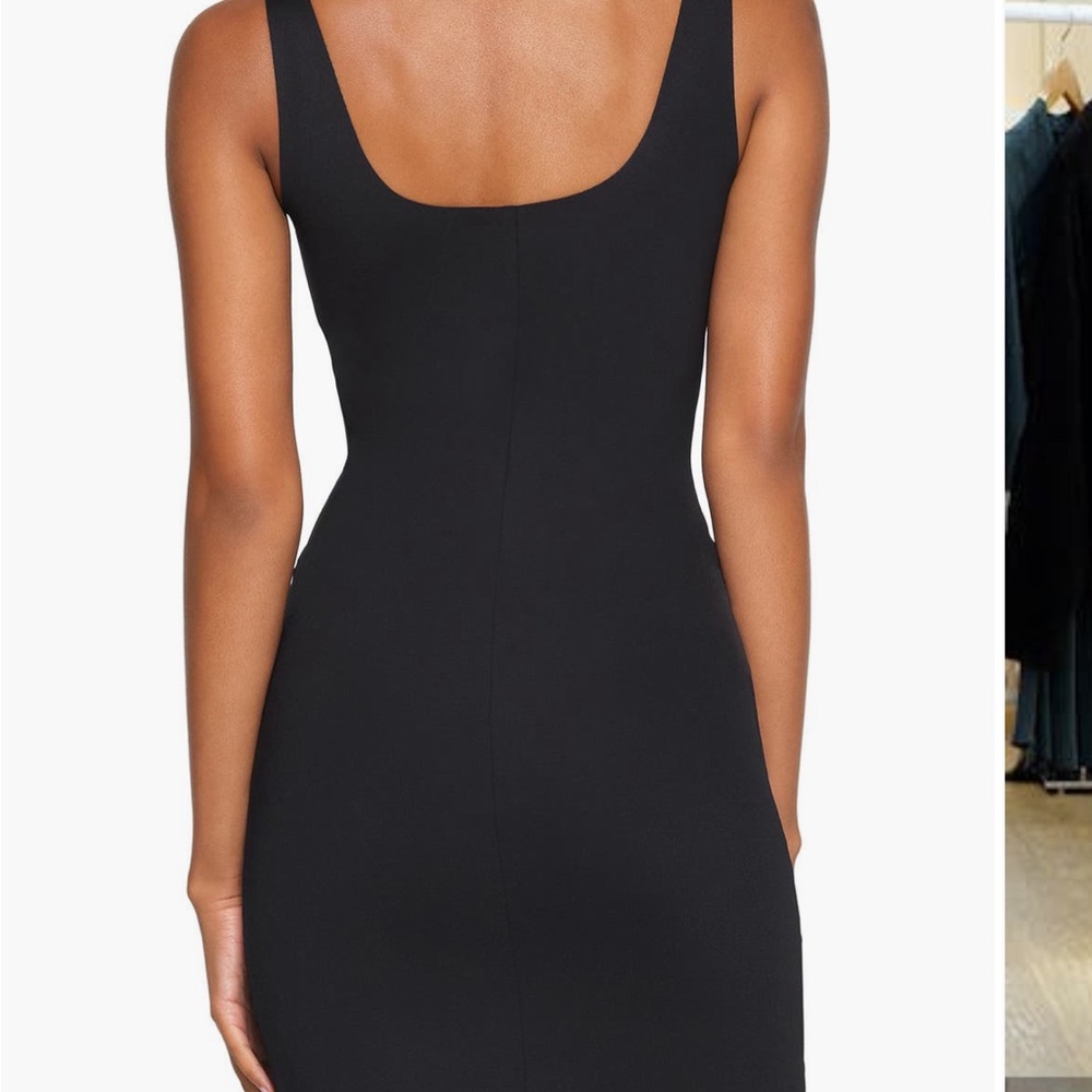 NWT SKIMS Body Shaping Scoop-Neck Tank Mini Dress, Size Small, $108